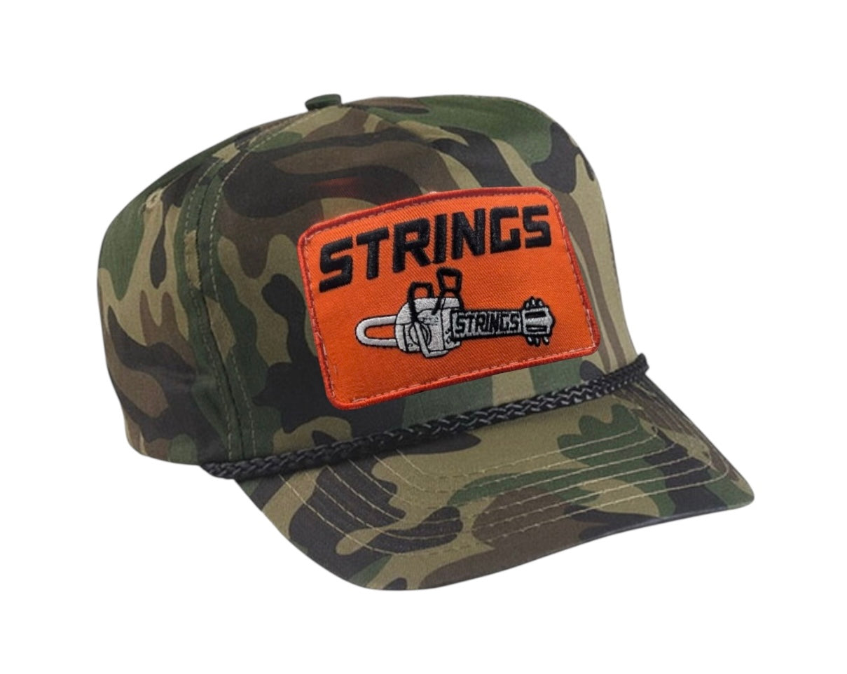 Strings + Stihl Camo Hat
