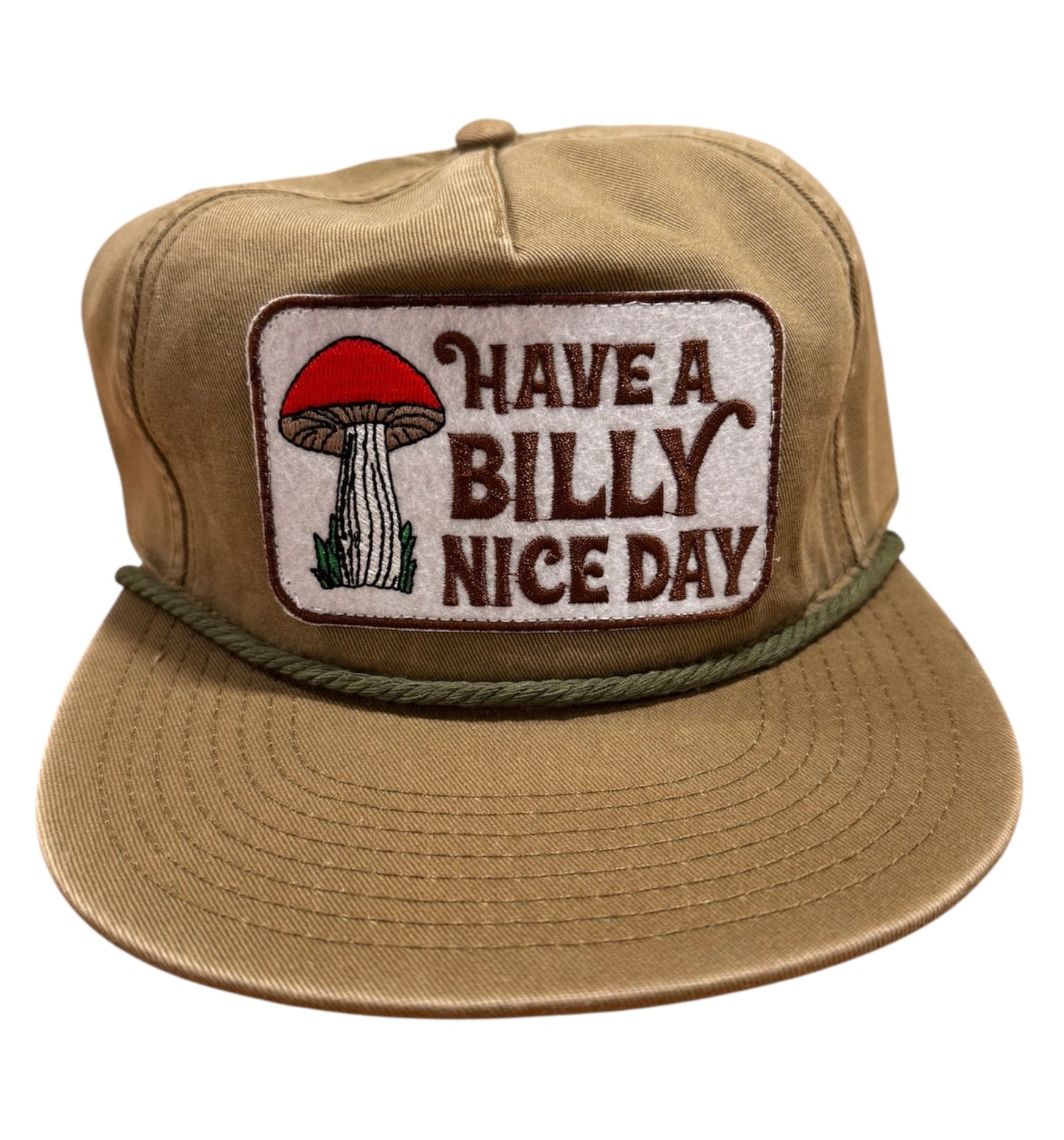 Have A Billy Nice Day Shroom Canvas Hat