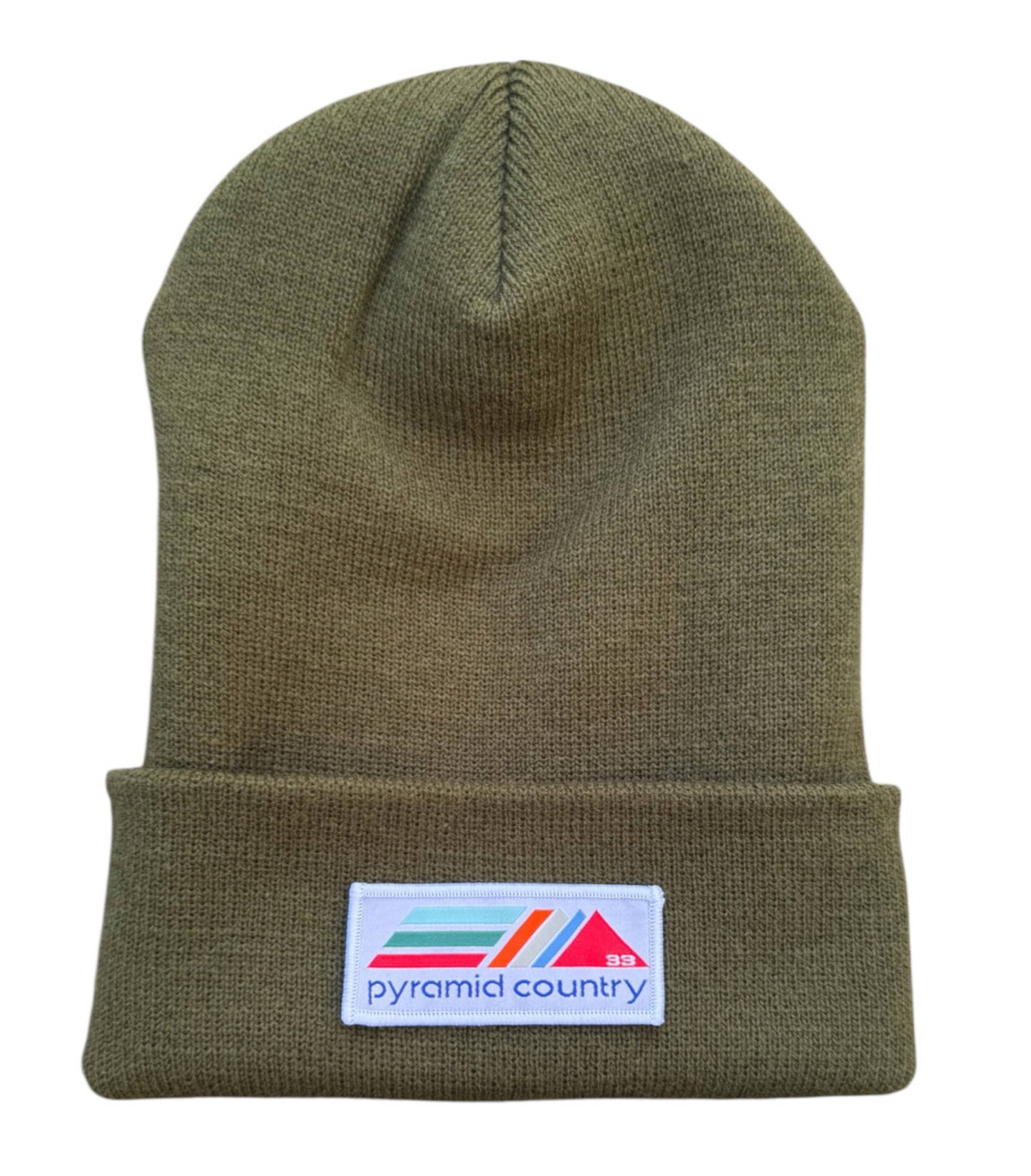Pyramid Country Olive Beanie