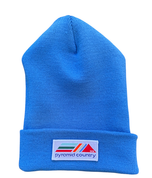 Pyramid Country Turquoise Beanie