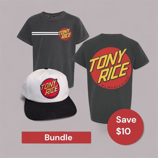 Bundle: Pre-Order Tony Rice + Santa Cruz + Hat