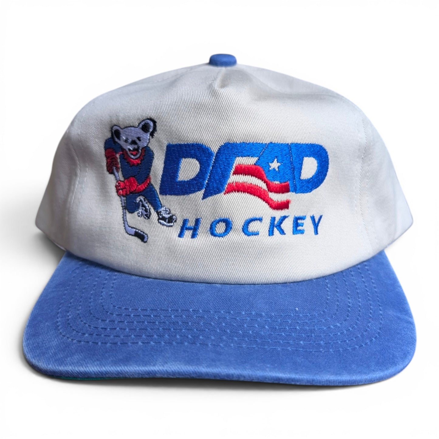 USA Dead Hockey Bear Hat
