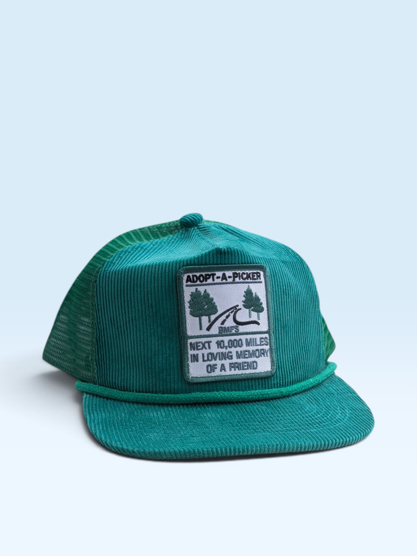 Bluegrass Roadshow Adopt A Picker Corduroy Trucker Hat