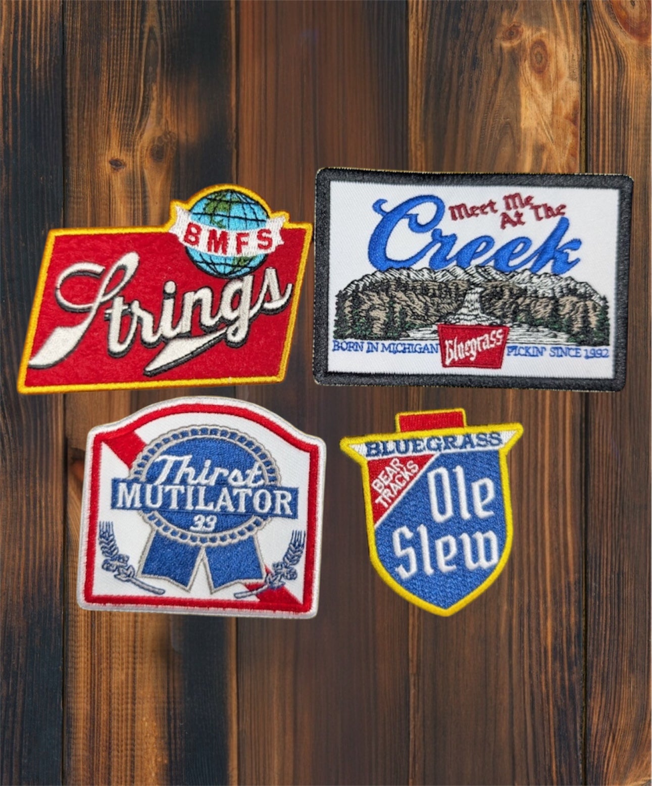 Brewgrass Patch Pack (Set of 4)