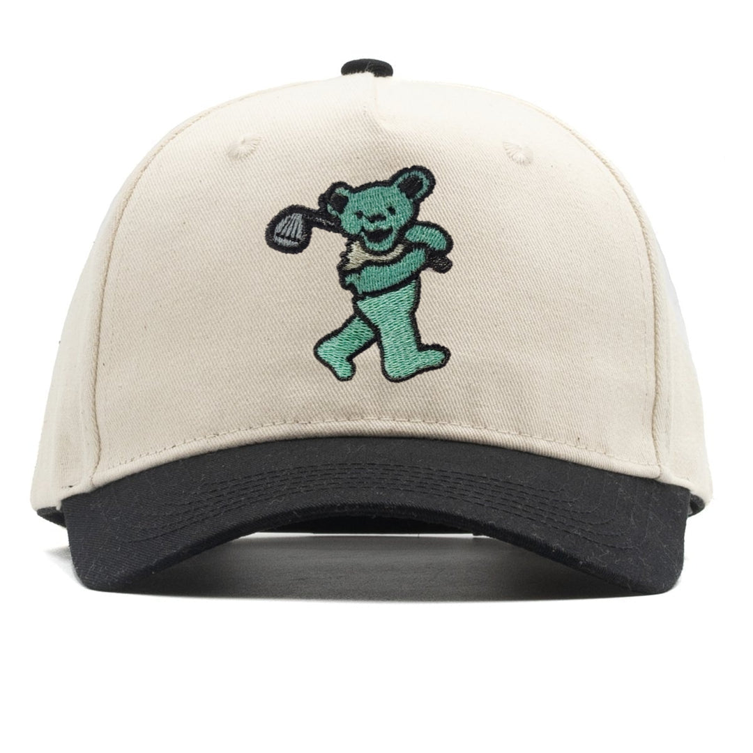 Dead Bear Golf Two Tone Black Hat