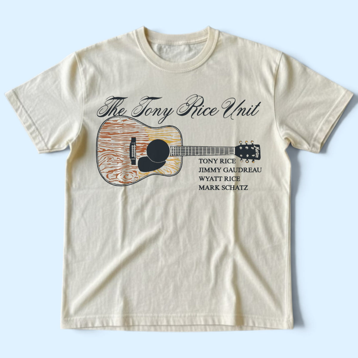 The Tony Rice Unit VTG Repro Tee Preorder