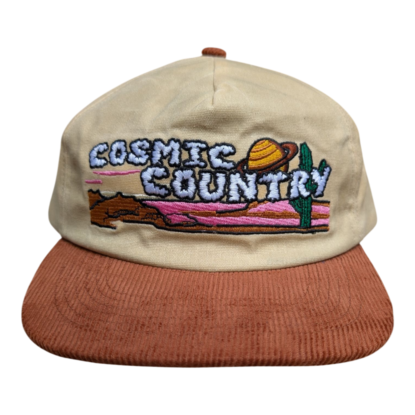 Cosmic Country Canvas & Corduroy Hat