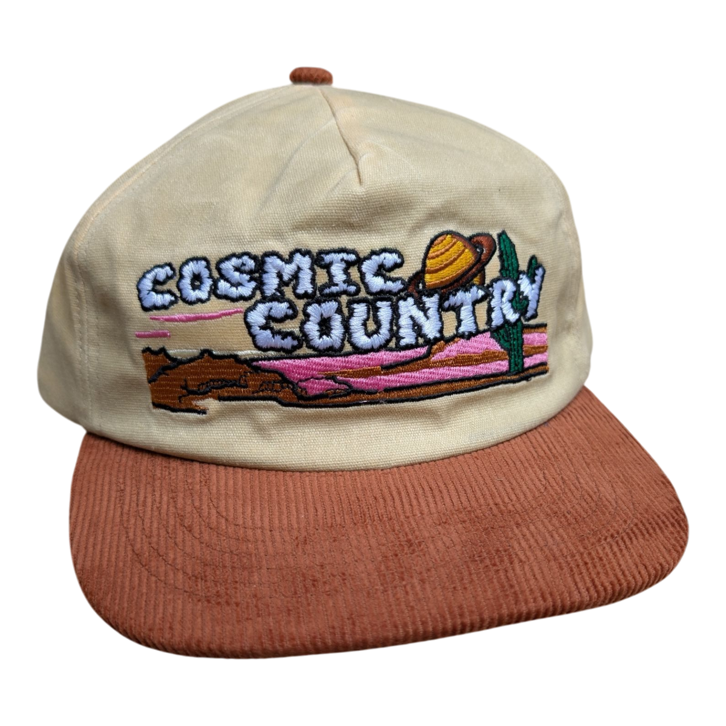 Cosmic Country Canvas & Corduroy Hat