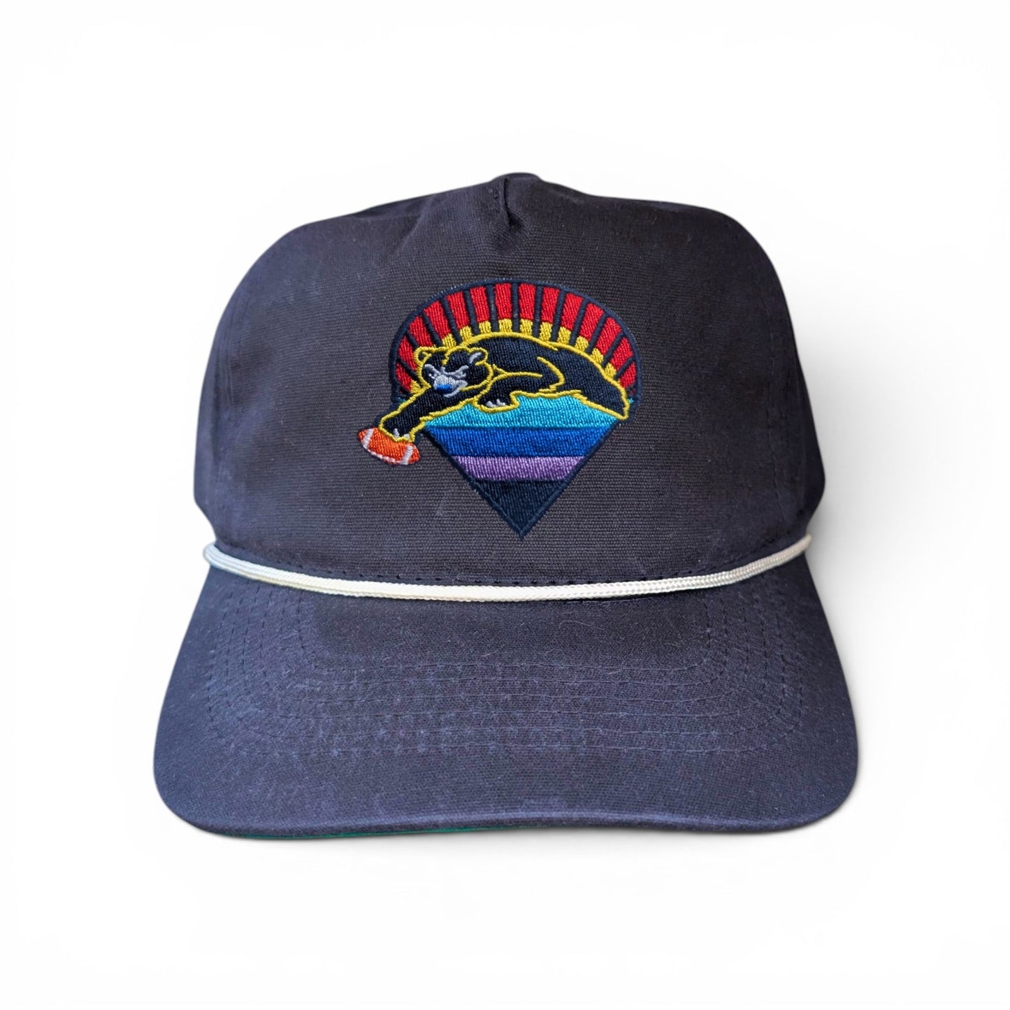 Bears Under the Stars Navy with White Rope