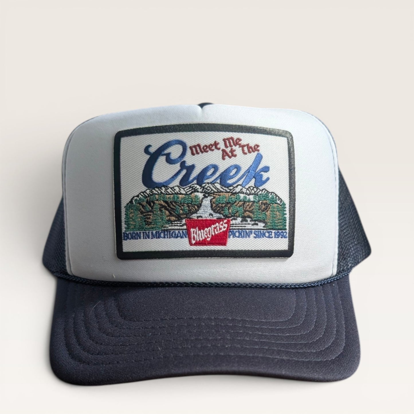 Meet Me At The Coors
Blue Trucker Hat