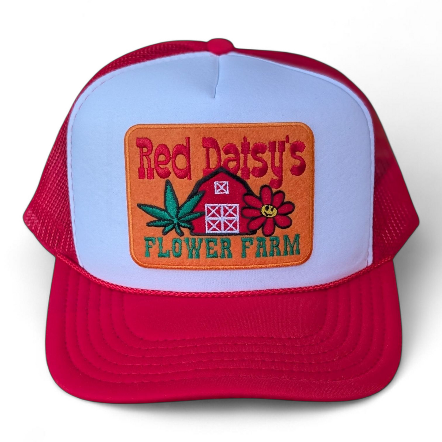Red Daisy’s Flower Farm Trucker Hat