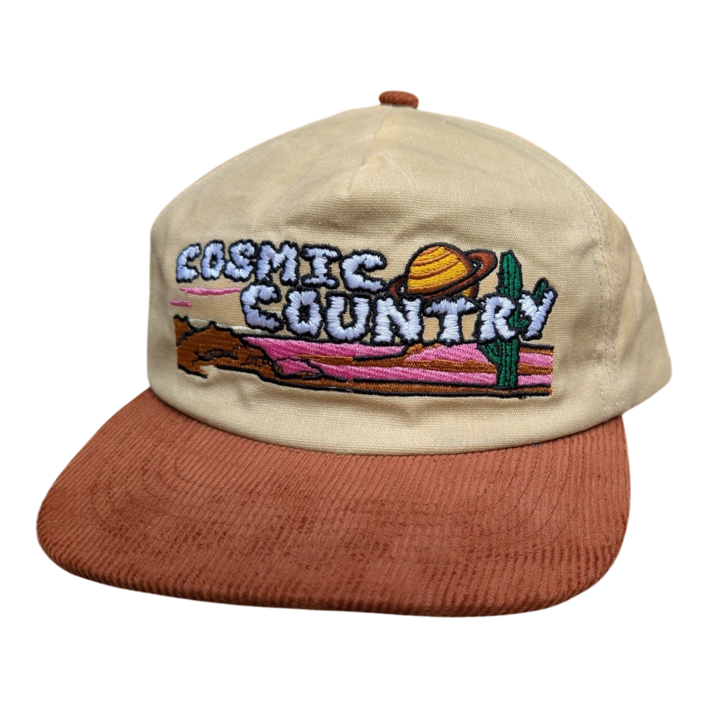 Cosmic Country Canvas & Corduroy Hat