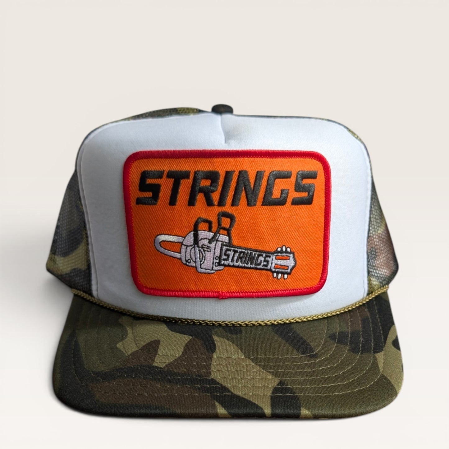 Stihl + Strings Foam Camo Trucker Hat