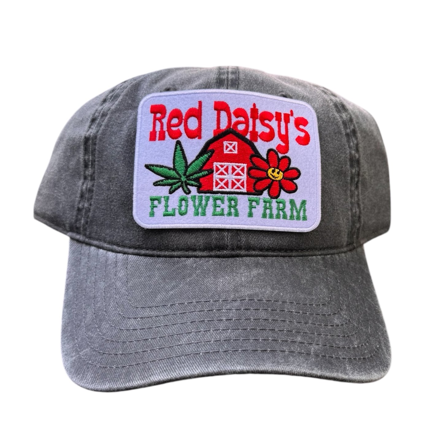 Red Daisy' Flower Farm Relaxed Fit Hat