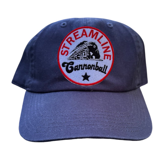 Doc Watson Streamline Cannonball Navy Relaxed Fit Hat