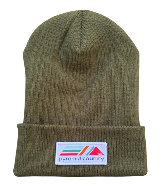 Pyramid Country Olive Beanie