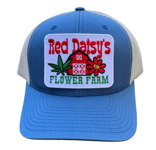 Red Daisy's Flower Farm Trucker Hat