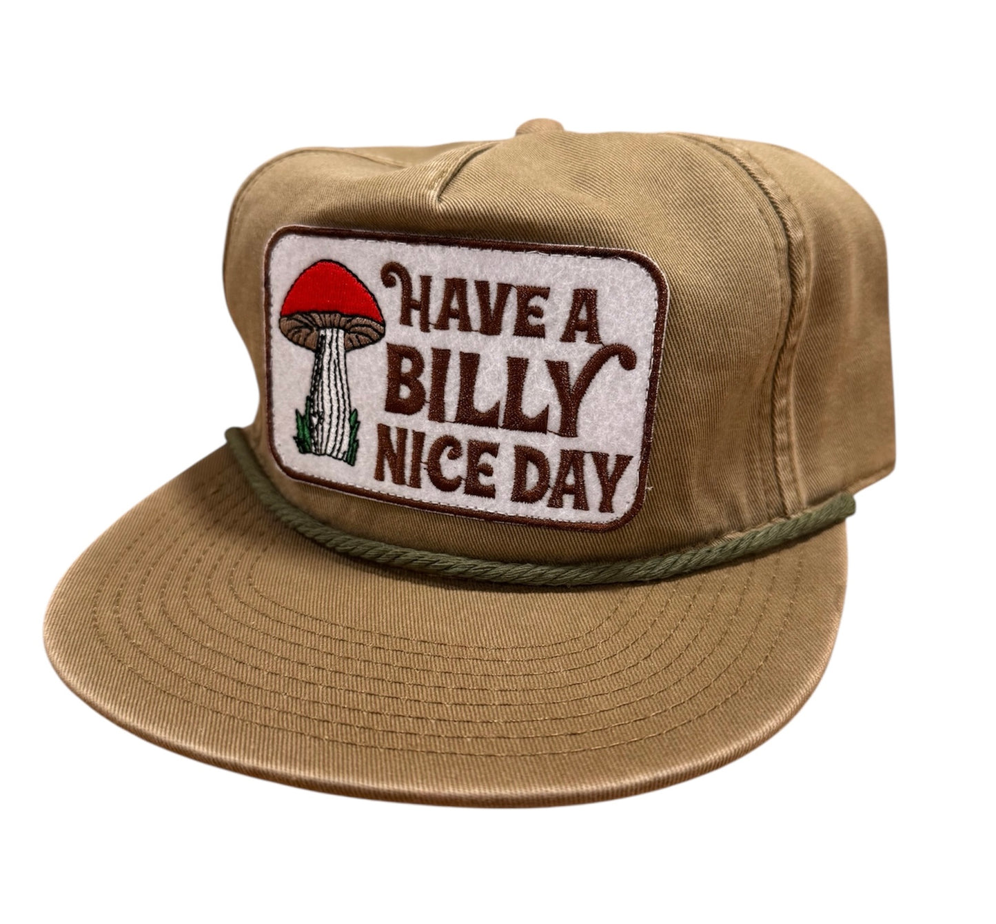 Have A Billy Nice Day Shroom Canvas Hat
