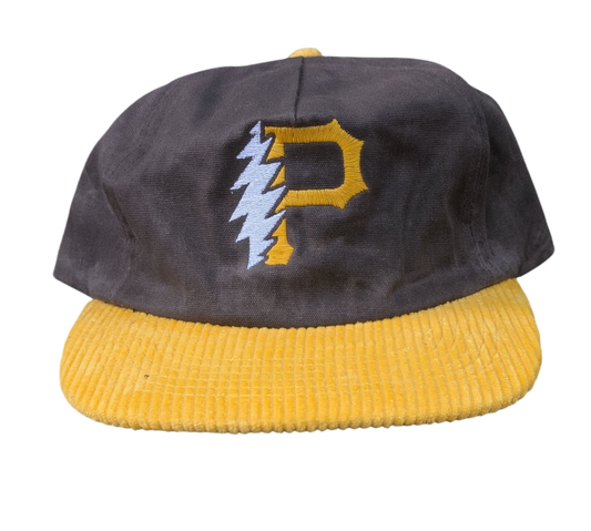Dead + Pirates Canvas & Corduroy Hat
