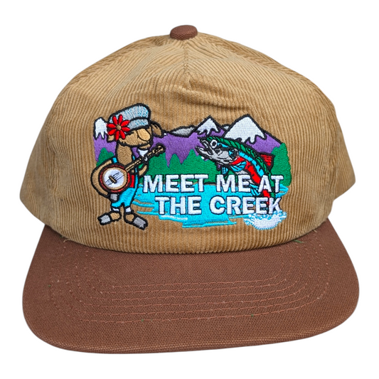 Meet Me at the Creek Corduroy & Canvas Hat