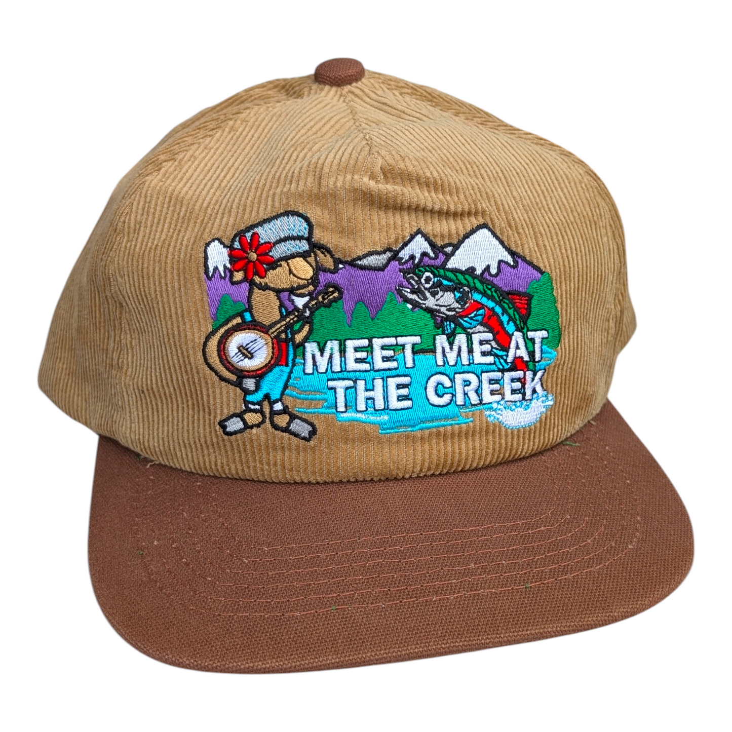 Meet Me at the Creek Corduroy & Canvas Hat