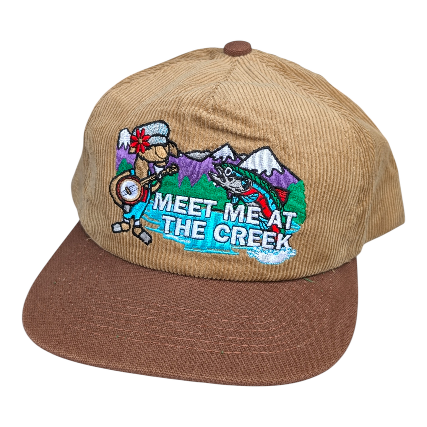 Meet Me at the Creek Corduroy & Canvas Hat