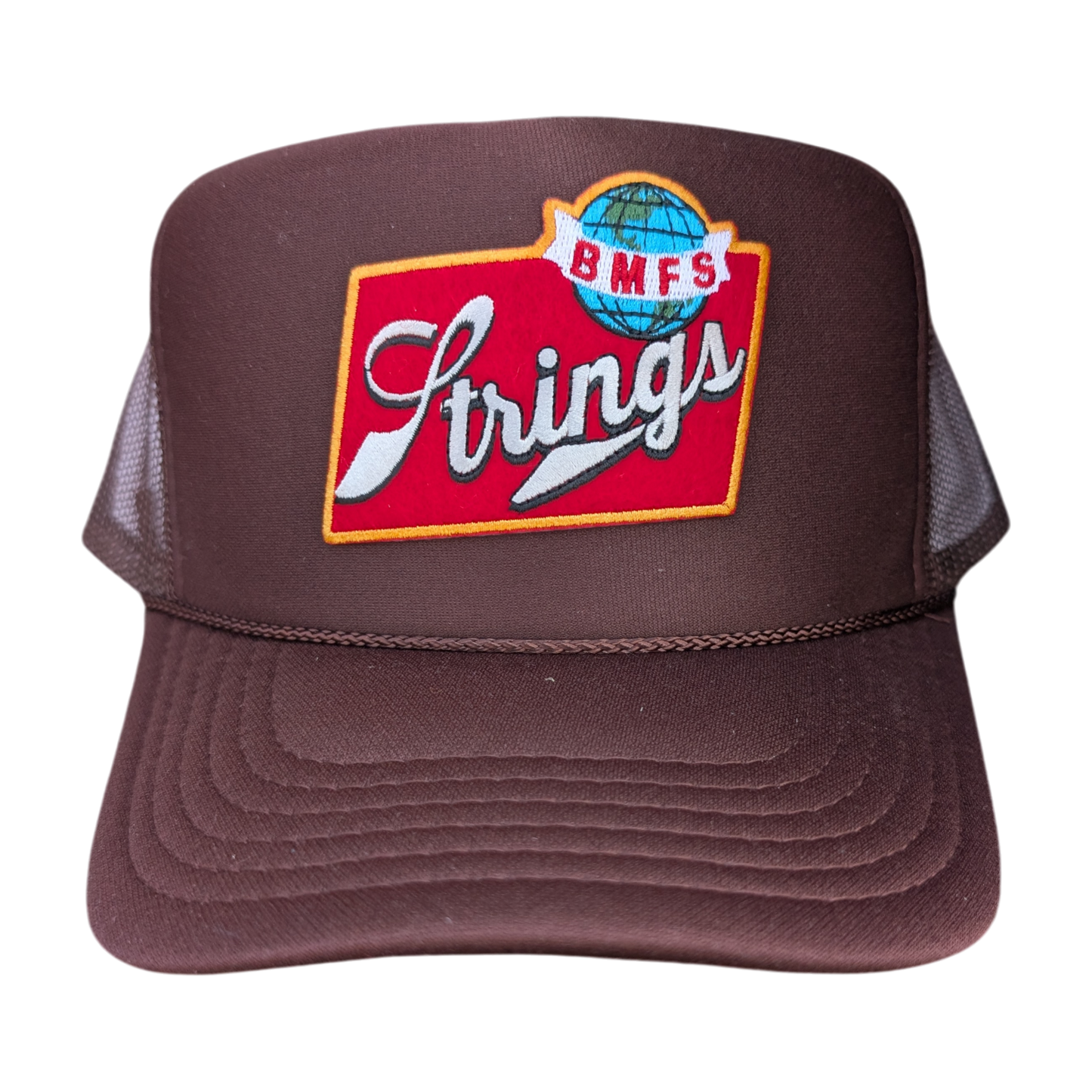 Schlitz + Strings Foam Trucker Hat