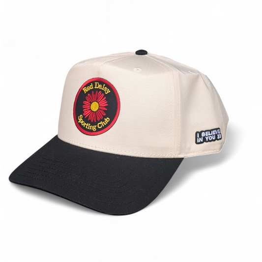 Red Daisy Sporting Club Two Tone Hat Drops May 4th