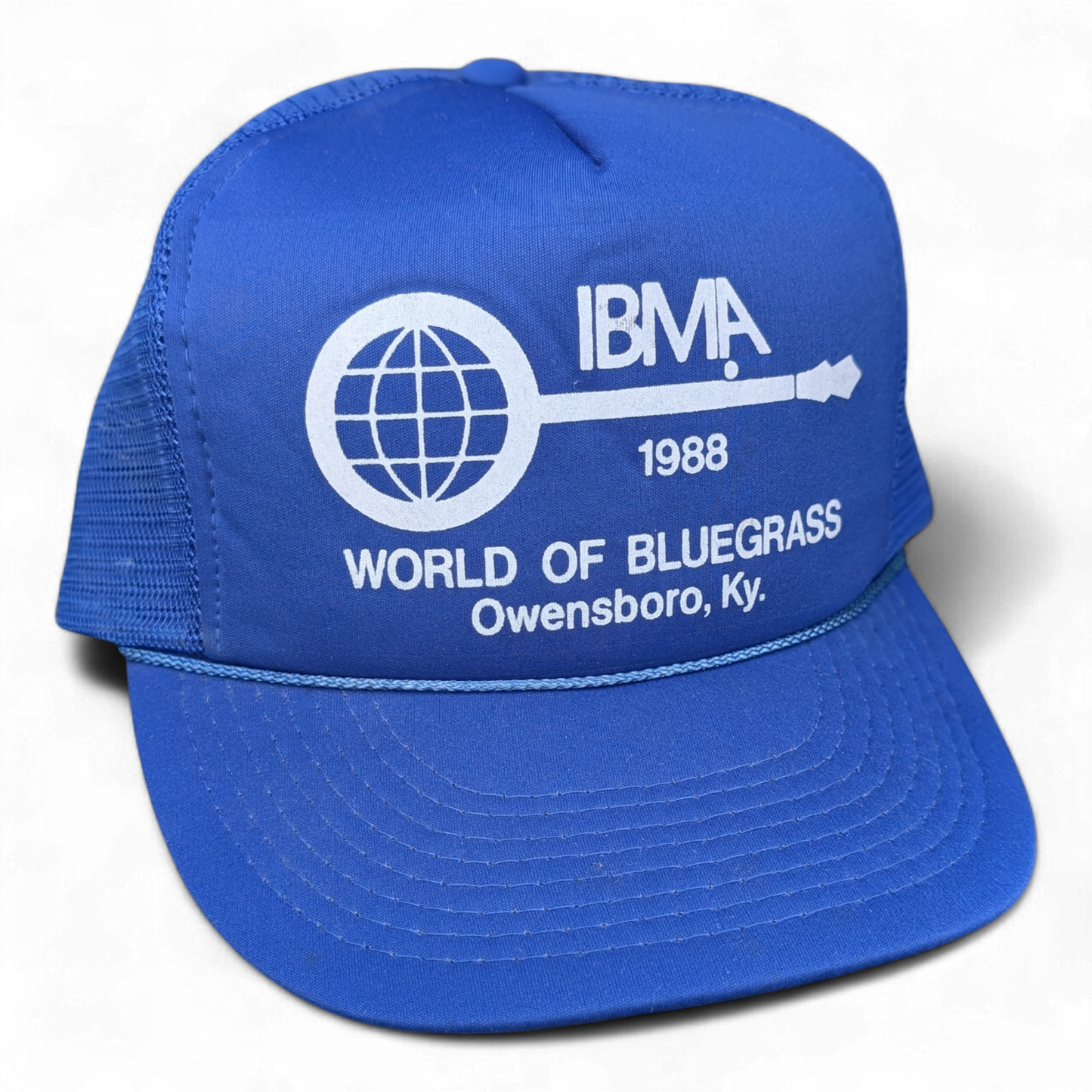 1988 IBMA World Of Bluegrass Vintage Foam Trucker