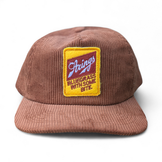 Schlitz + Strings Bluegrass with Some Bite Corduroy Hat