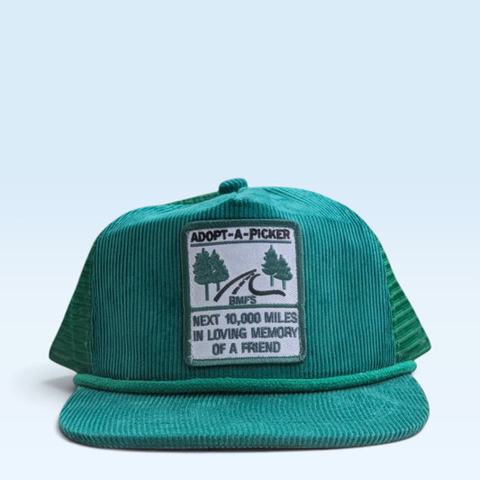 Bluegrass Roadshow Adopt A Picker Corduroy Trucker Hat