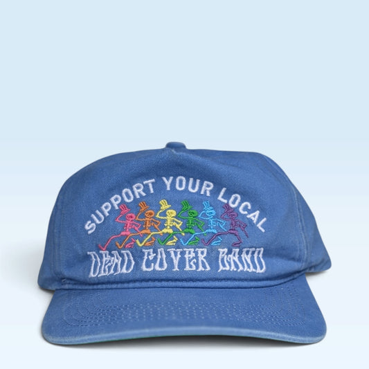 Support Your Local Dead Cover Band Blue Hat