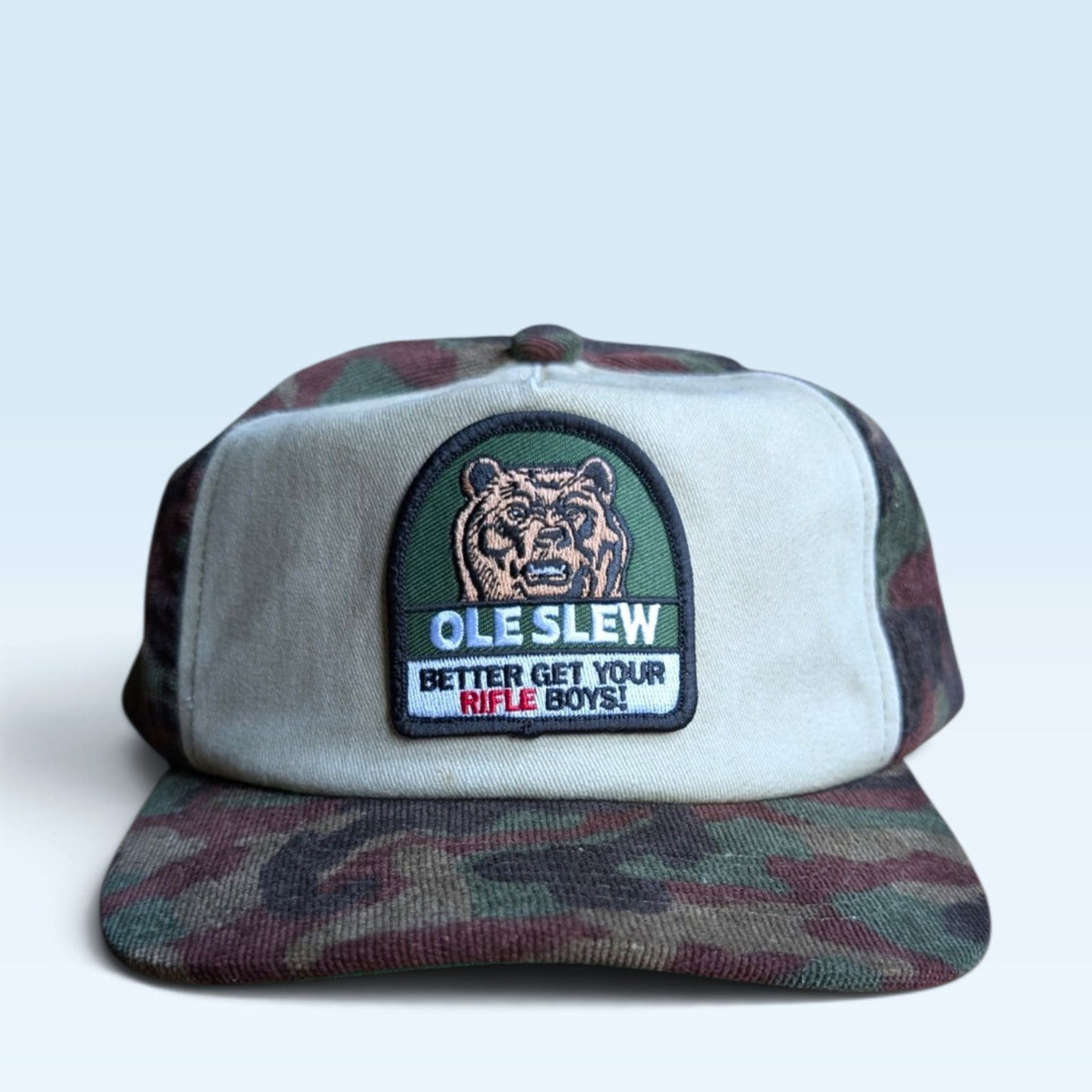 Ole Slew Rifle Boys Corduroy Camo