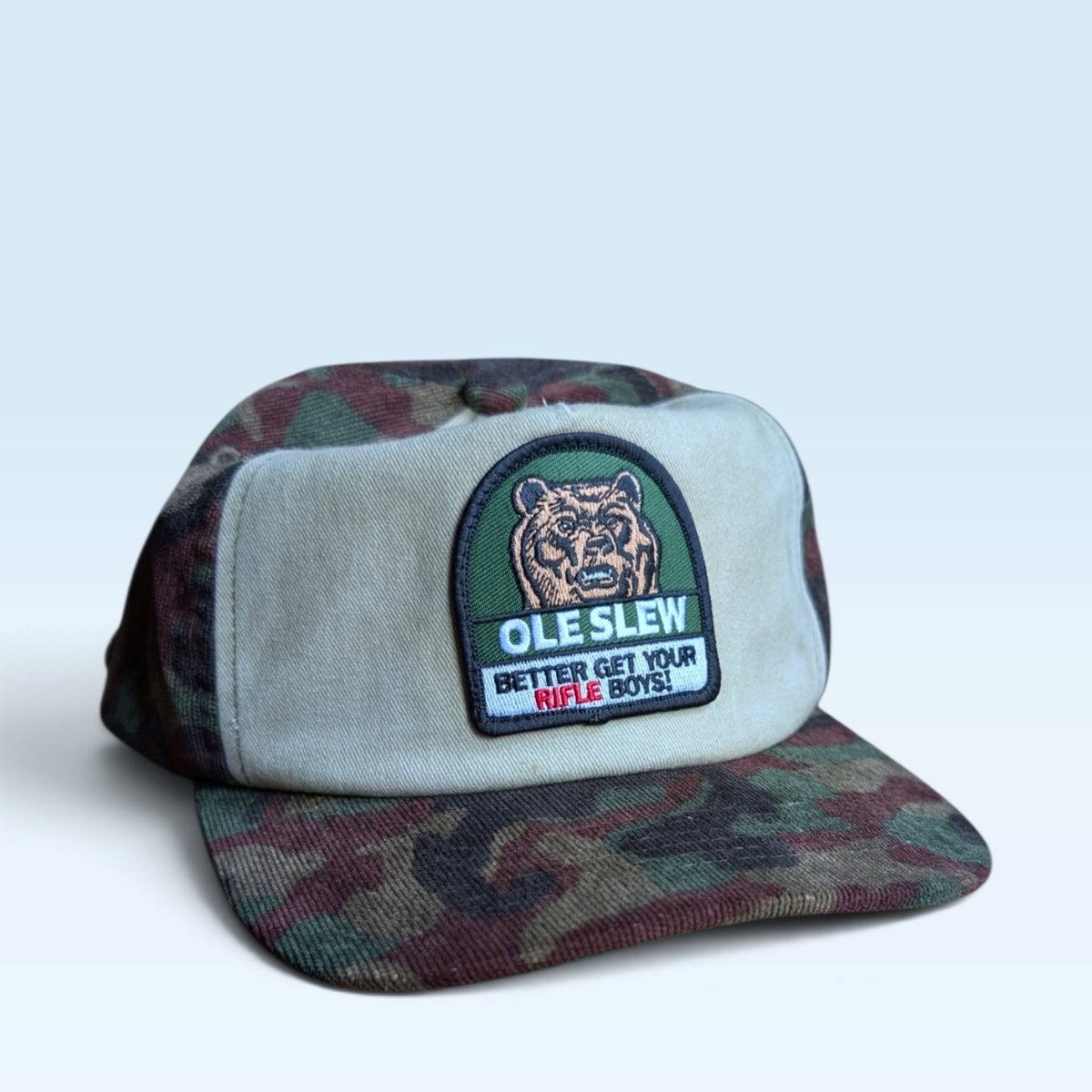 Ole Slew Rifle Boys Corduroy Camo