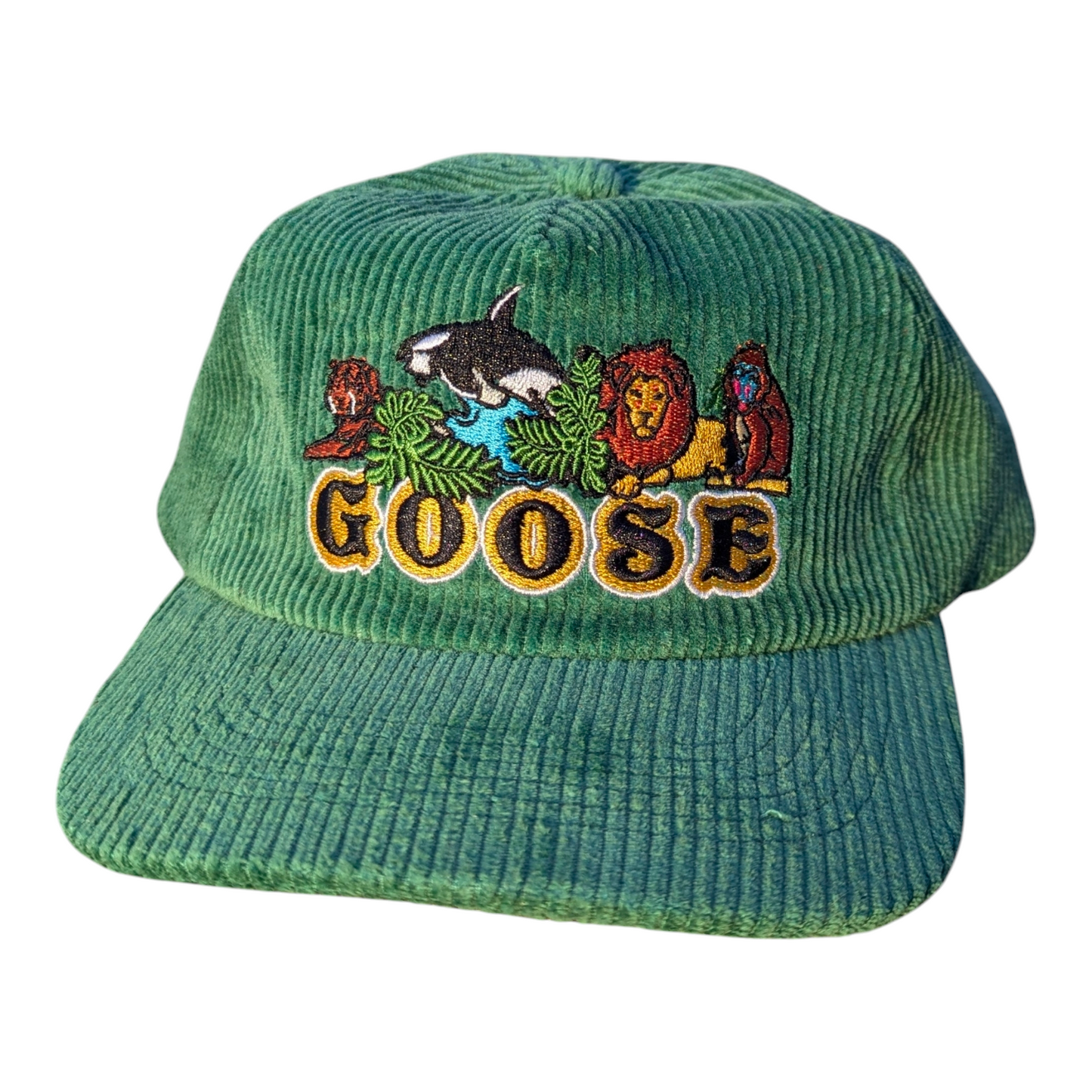 Goose Animals Corduroy Hat