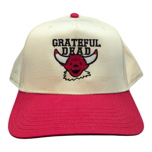 Chicago Bulls + Dead Two Tone Red Hat