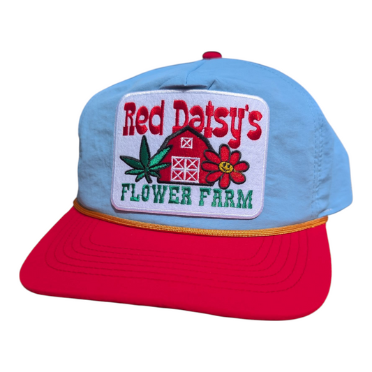 Red Daisy's Flower Farm Nylon Hat