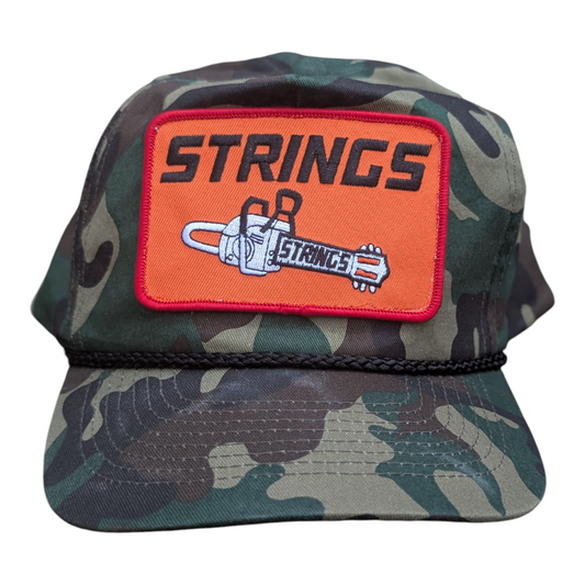 Strings + Stihl Foam Camo Hat