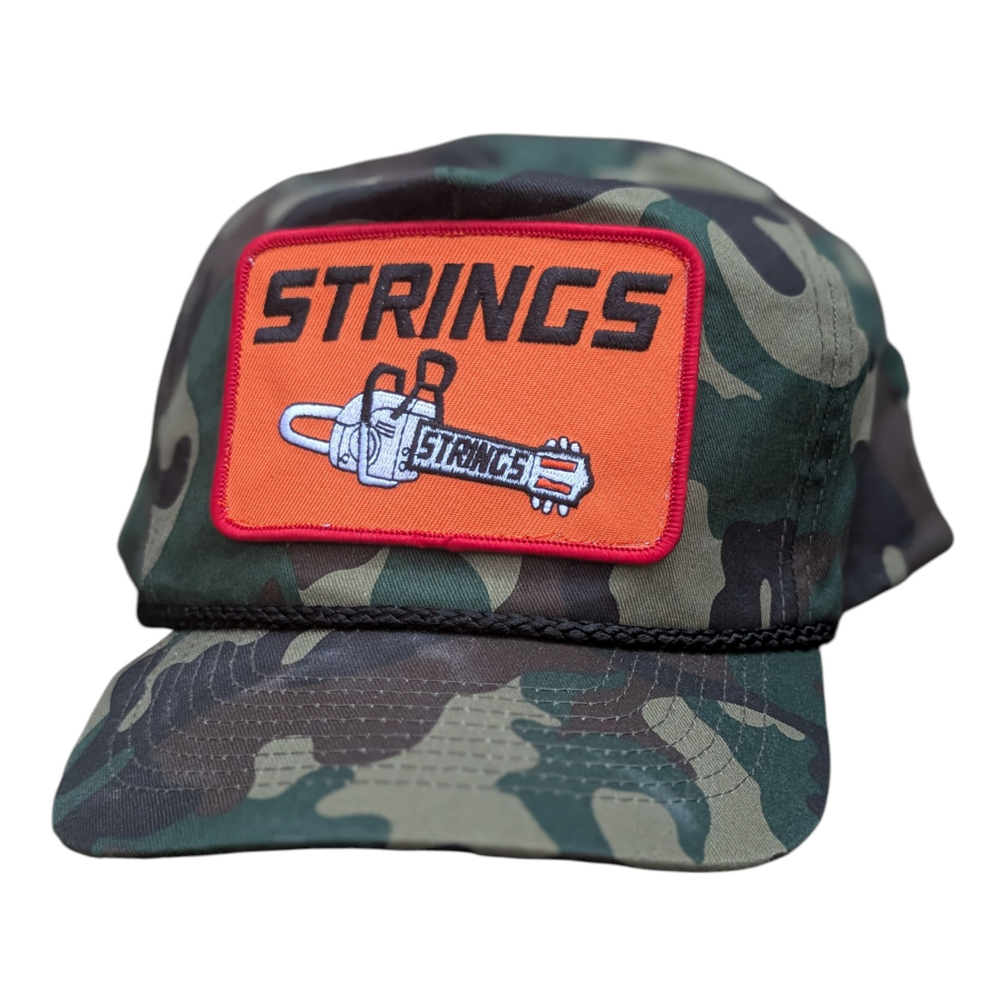Strings + Stihl Foam Camo Hat