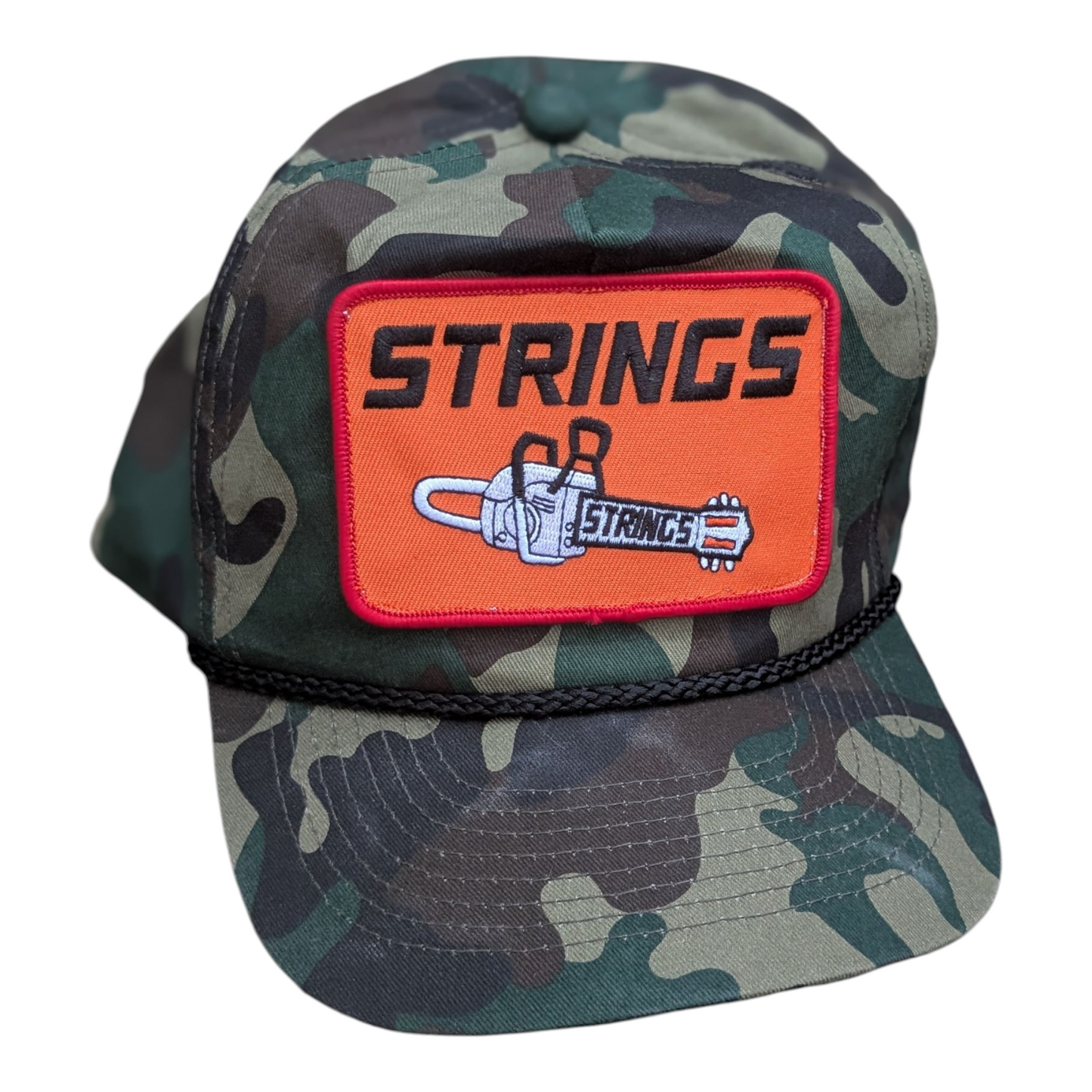 Strings + Stihl Foam Camo Hat