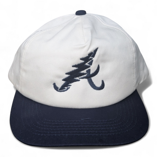 Dead + Braves White/Navy Hat