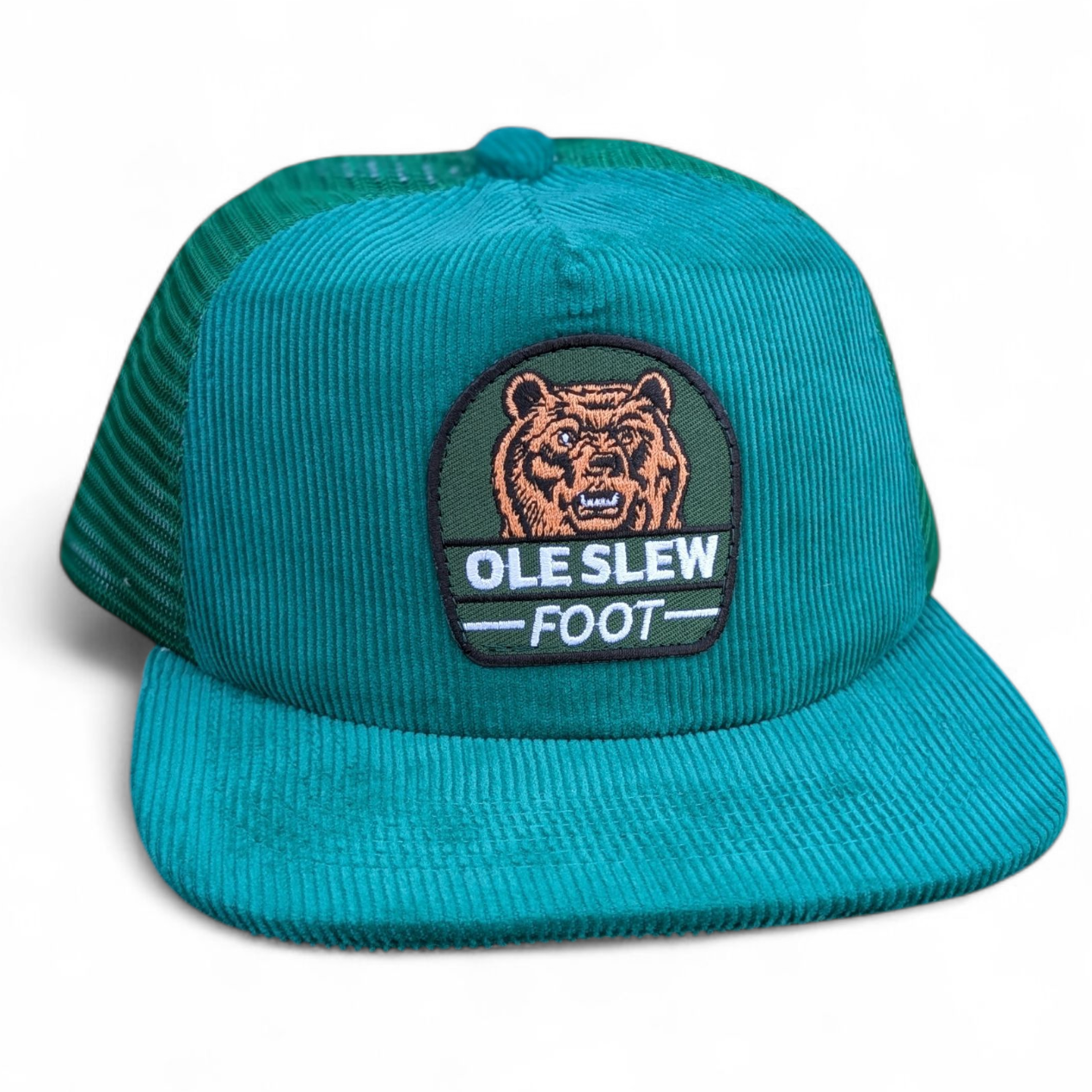 Ole Slew Foot + Kodiak Cord Trucker Hat
