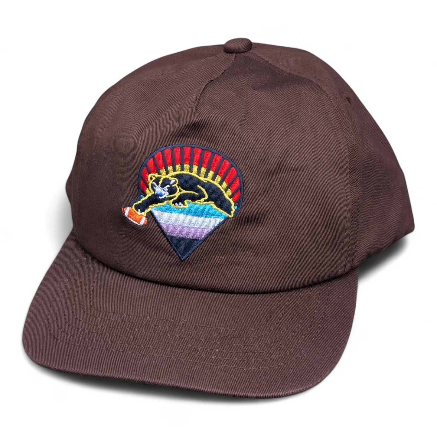 Bears Under the Stars Brown Hat