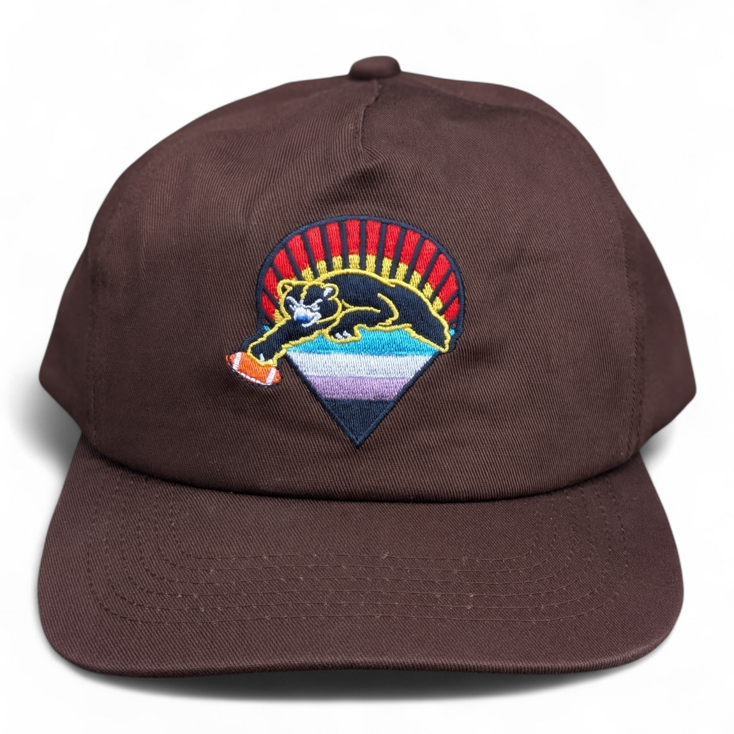 Bears Under the Stars Brown Hat