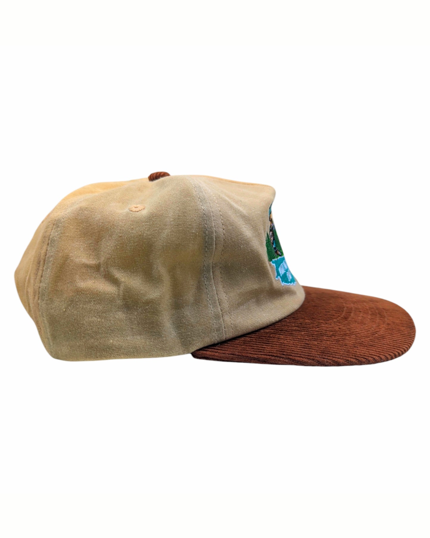 Meet Me at the Creek Canvas & Corduroy Hat