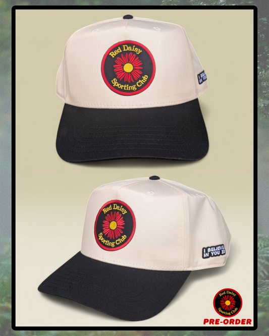 Red Daisy Sporting Club Two Tone Hat