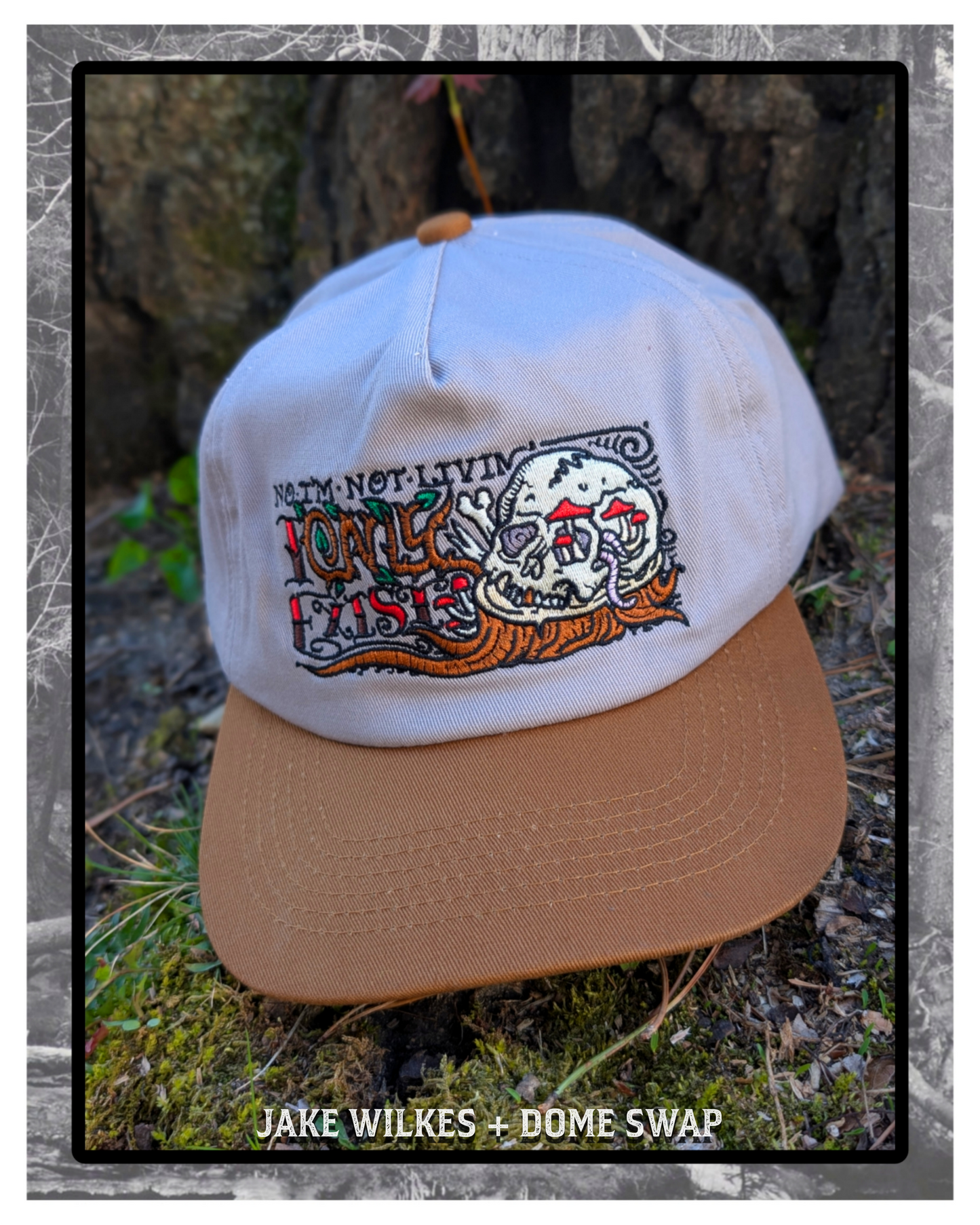 I Only Exist Two Tone Hat (Collab with Jake Wilkes)