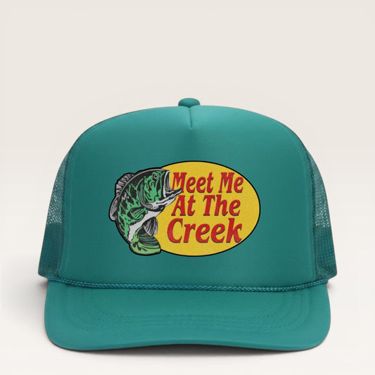 Bass Pro Creek Camo Foam Hat