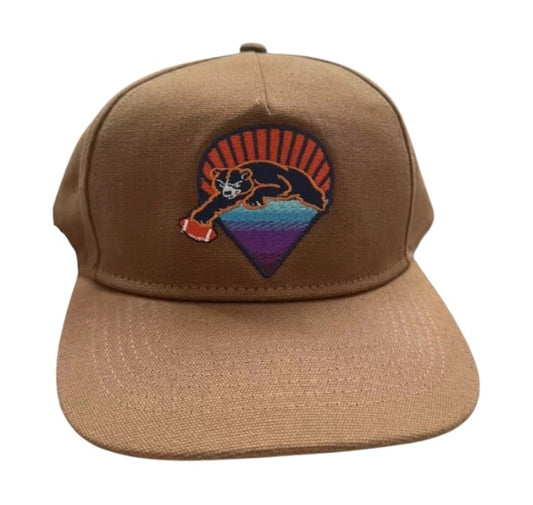 Bear Down Under the Stars Brown Hat
