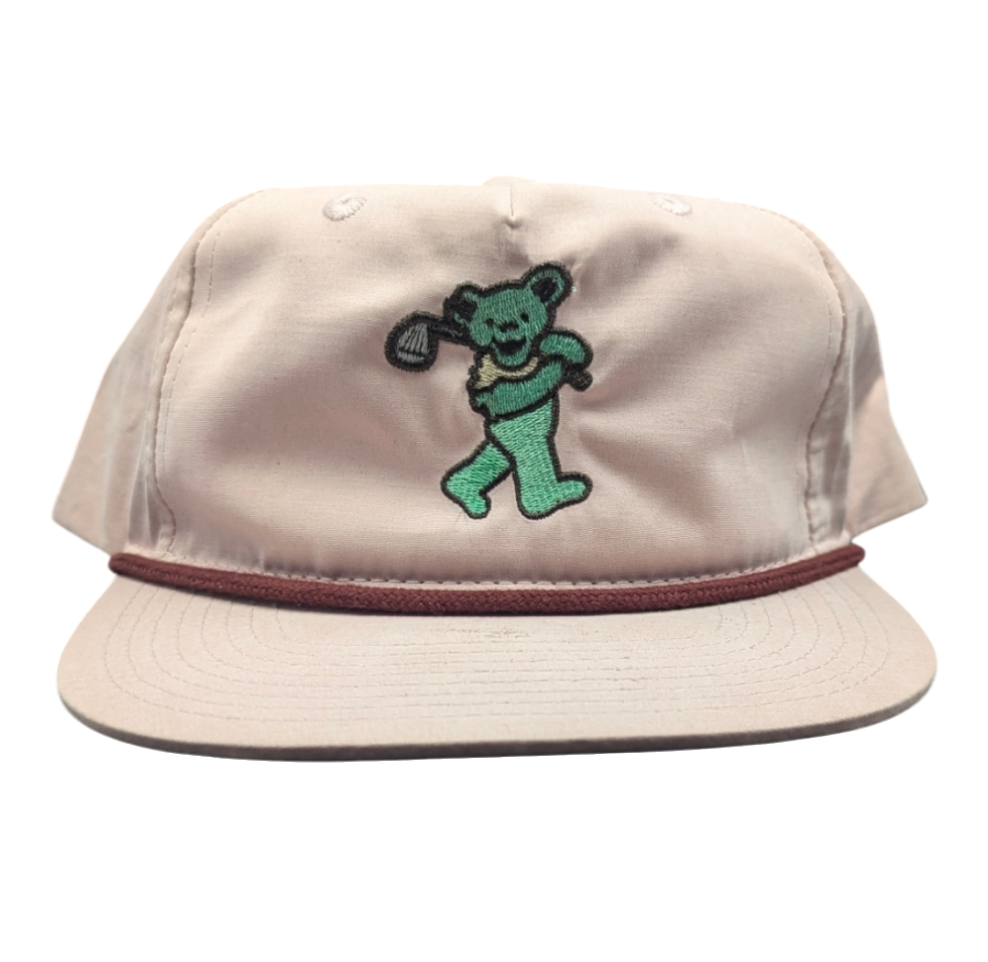 Dead Bear Salmon Golf Hat